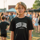 Varsity Camp Tee - Hearts or Footballs?