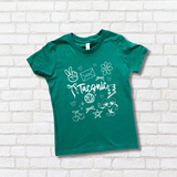 Custom Doodle Style Camp Tee