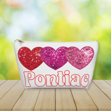 Heart Cosmetic Case / Pencil Case