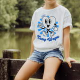 Retro Camp Heart Tee or Tank - Custom!