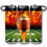 Personalized Football Water Bottle