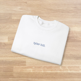 Embroidered Camp / School Crewneck