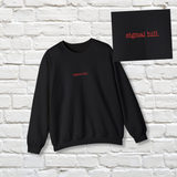 Embroidered Camp / School Crewneck