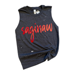 Girls Custom Camp Muscle Tank