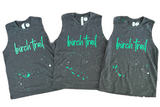 Girls Custom Camp Muscle Tank