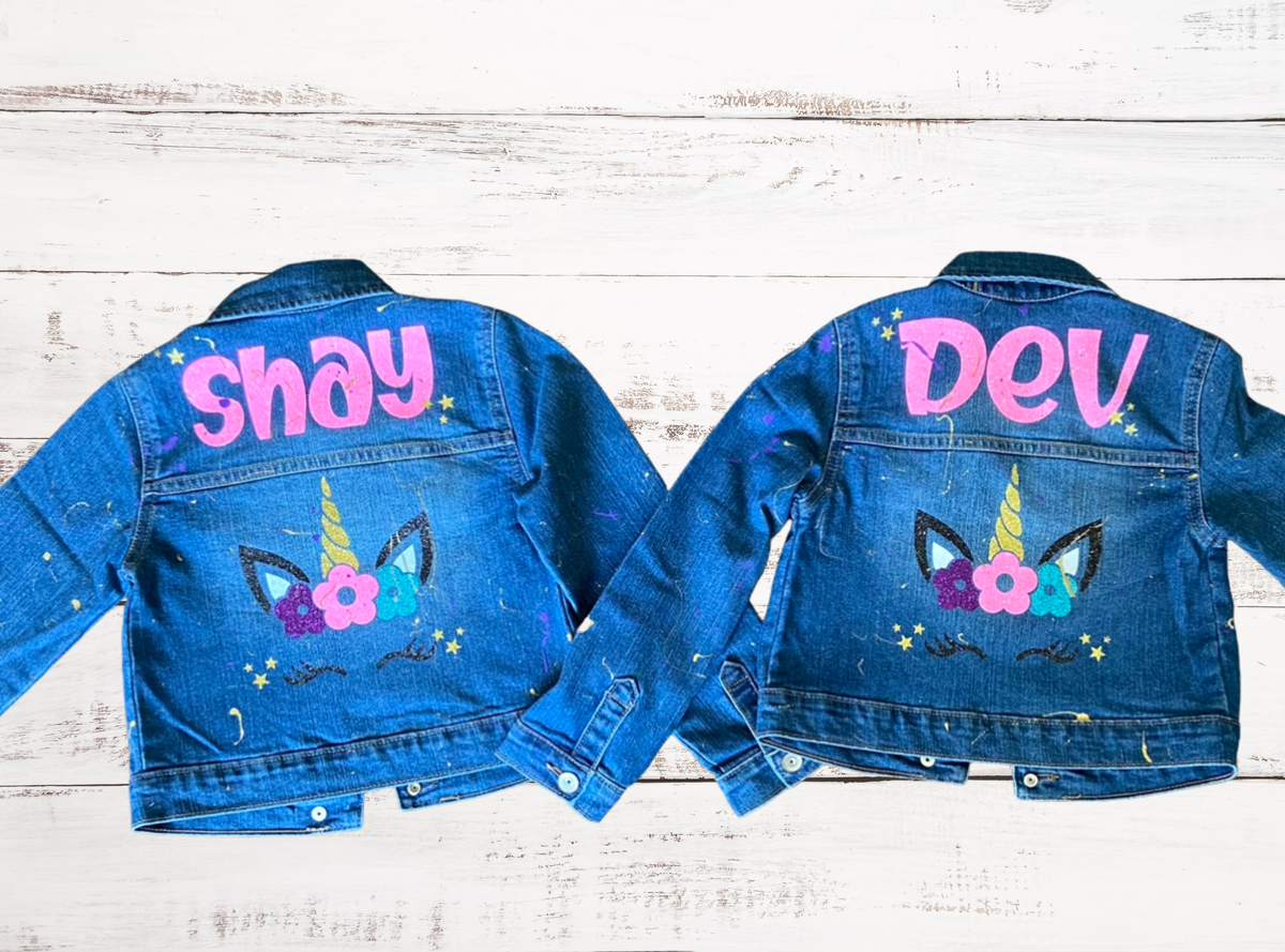 Unicorn jean outlet jacket