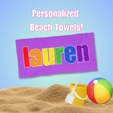 Personalized Beach/Pool Towel