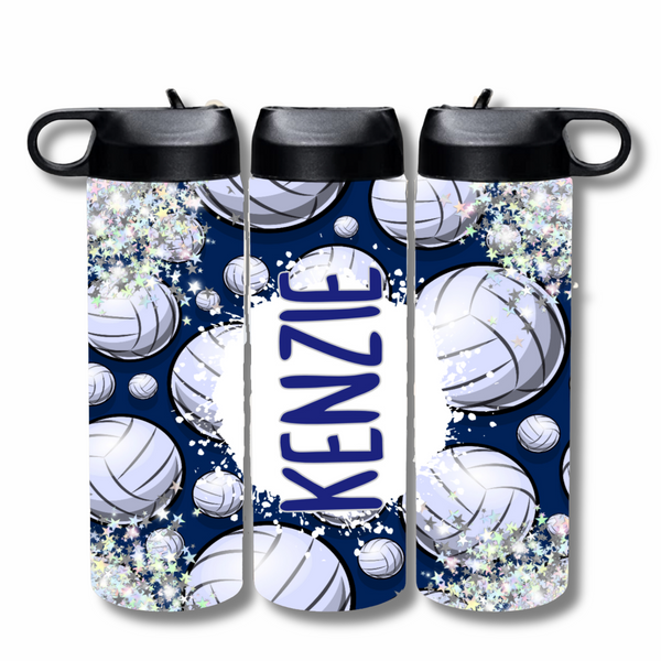 Personalized Volleyball Water Bottle