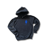 Custom Camp and School Spirit Lightning Bolt Hoodie