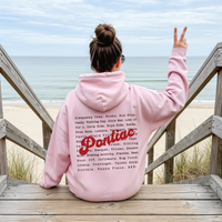 Custom Camp Word Collage Hoodie
