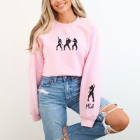 Personalized Hip Hop Dancer Crewneck Sweatshirt