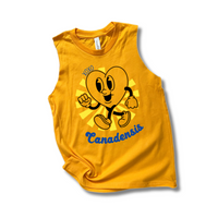 Retro Camp Heart Tee or Tank - Custom!
