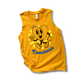 Retro Camp Heart Tee or Tank - Custom!