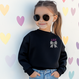 Personalized Coquette Soccer Crewneck