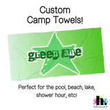 Custom Sleepaway Camp Towel