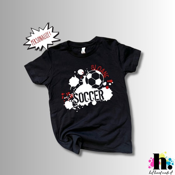 Personalized Soccer Tee