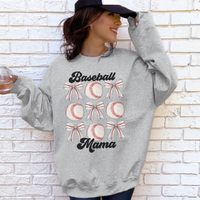 Custom Baseball Mama Crewneck