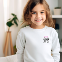 Personalized Coquette Soccer Crewneck
