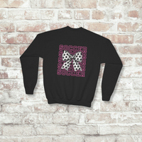 Personalized Coquette Soccer Crewneck