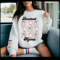 Custom Baseball Mama Crewneck