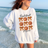 Personalized Basketball Mama Crewneck Sweatshirt