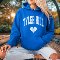 Custom Camp Varsity Hoodie - Hearts 🩷 or Football 🏈?