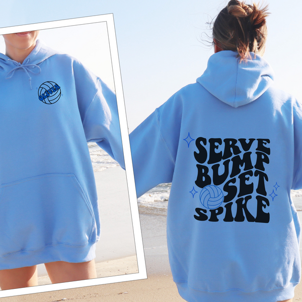 Personalized Volleyball Hoodie