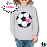 Toddler Soccer Hoodie -  Personalized!