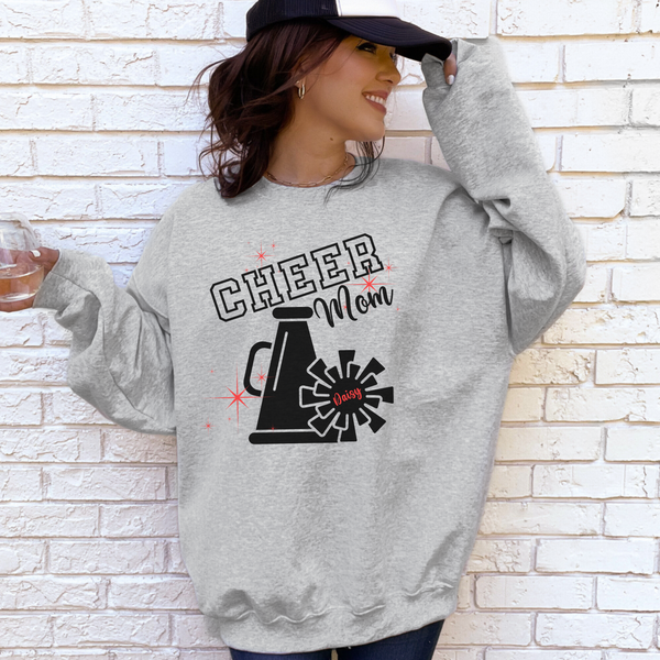 Custom Cheer Mom Sweatshirt