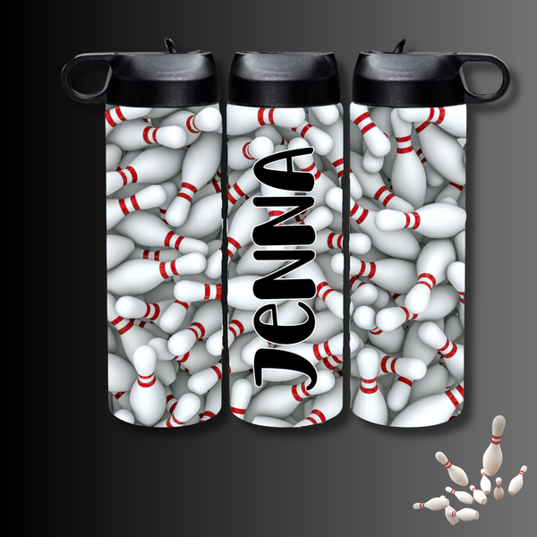 Personalized Bowling Water Bottle