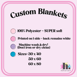 custom blanket fact sheet