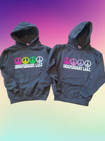 Peace Sign Camp / School Hoodie