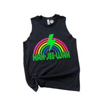 Girl's Custom Camp Rainbow Shirt