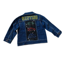 Personalized Boys Car Denim Jacket