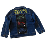 Personalized Boys Car Denim Jacket