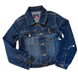 Girls Shooting Star Denim Jacket - Personalize!