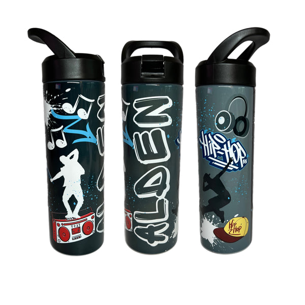Hip Hop Dance Water Bottle - Personalize!