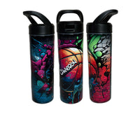 Boys Graffiti Basketball Water Bottle