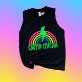 Girl's Custom Camp Rainbow Shirt