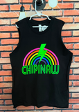 Girl's Custom Camp Rainbow Shirt