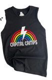 Girl's Custom Camp Rainbow Shirt