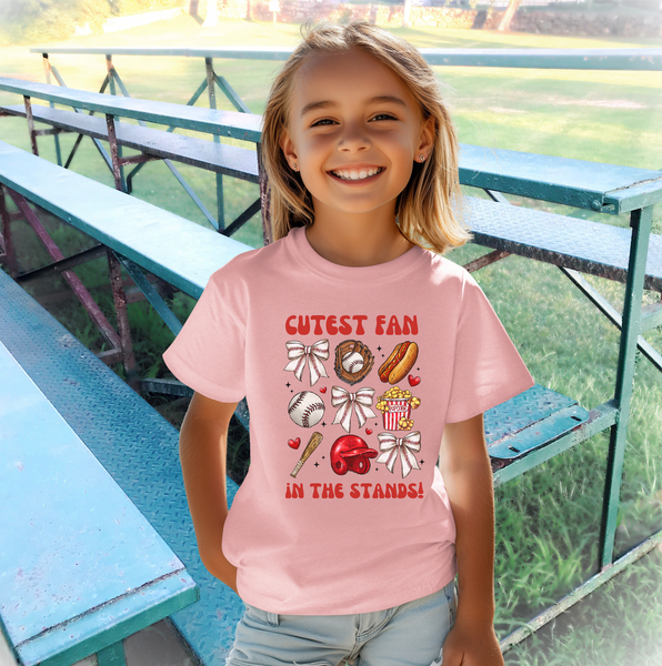 Cutest Fan in the Stands! Baseball T-Shirt