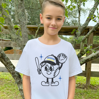 Retro Baseball Tee - Custom for Camp!