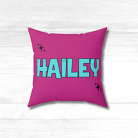 Personalized Dance Throw Pillow