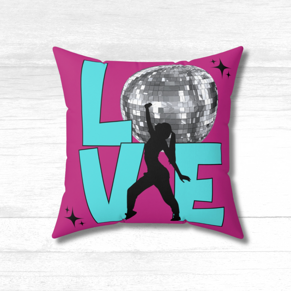Personalized Dance Throw Pillow