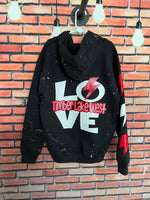 Girl's Custom Camp LOVE Zip Up Hoodie - Personalize!