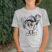 Retro Baseball Tee - Custom for Camp!