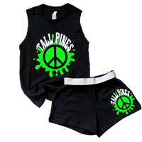 Camp Shorts and Tank Set for Girls