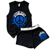 Camp Shorts and Tank Set for Girls