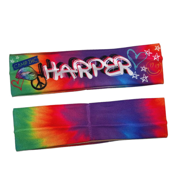 Personalized Graffiti Headband